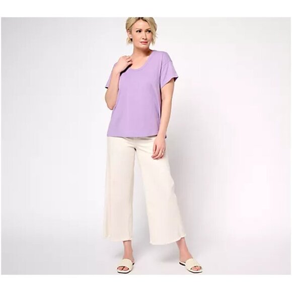 Peace Love World Black The Greatest U-Neck Tee Size 1X - Picture 4 of 8